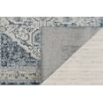 thumbnail image 6 of Ladole Rugs Lux Cotto Turkish Persian Design Bordered Traditional Durable Indoor Blue Cream Runner Rug Carpet, 3x5 (2'7" x 4'11", 80cm x 150cm), 6 of 6