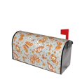 thumbnail image 2 of Bingfone Retro Floral Butterfly Magnetic Mailbox Cover Standard Size For Garden Yard Outdoor Decorations-25.5x21 In, 2 of 7