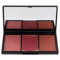 thumbnail image 2 of Paleta de 3 tonos de rubor en polvo y crema - Mistress by Klara para mujer - 0.35 oz Maquillaje, 2 of 8