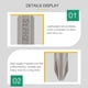 thumbnail image 3 of 8pcs Screw Bits Screwdriver Bits Magnetic Bits S2 Steel Phillips Flat Head Bits, 3 of 5