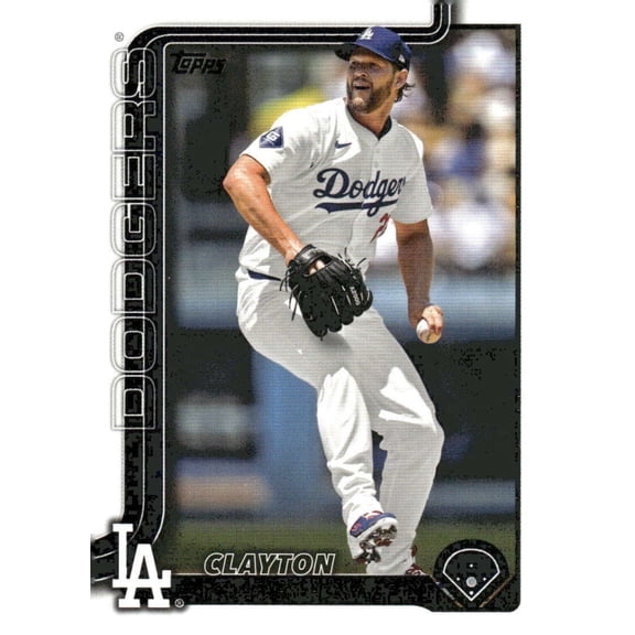 2025 TOPPS #146 CLAYTON KERSHAW LOS ANGELES DODGERS
