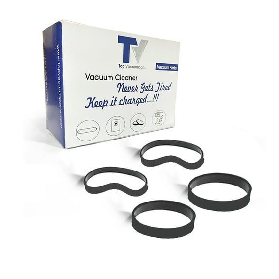 Replacement Part For TVP DC04, DC07, DC14 Vacuum Cleaner Brushroll Clutch Belt 4pk // 10-3106-06