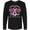 AB-Black, variant on Inktastic Staying Strong Together with Pink Breast Cancer Ribbon Long Sleeve T-Shirt