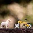 thumbnail image 1 of MOKKHNB Simulation Mountain Bike Yellow Iron Indoor Use 1Pack, 1 of 6