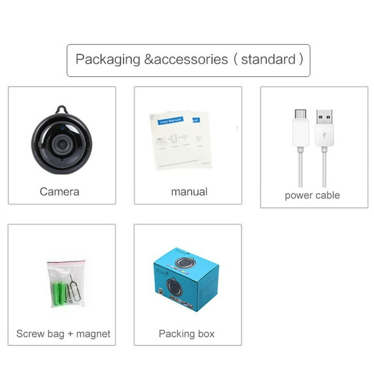 Pc camera mini online packing configuración