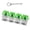 Green, variant on Press to Light Up Keychain Emblems Multipurpose Acrylic Key Rings for Adults & Kids As A Practical Fashion Accessory Gift