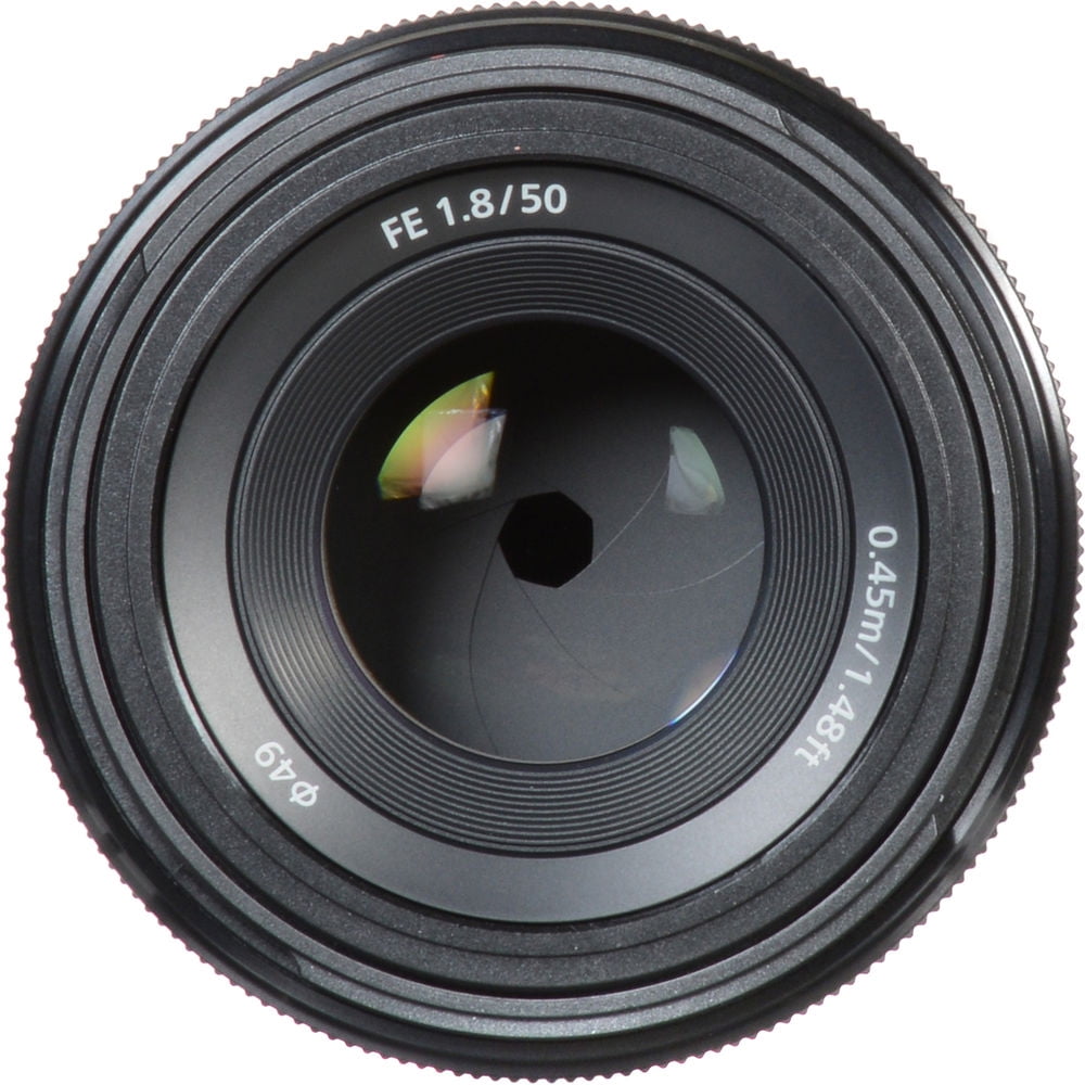 Sony FE 50mm f/1.8 Lens SEL50F18F/2 - Walmart.com