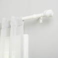 thumbnail image 2 of Exclusive Home Twist 1" Window Curtain Rod and Finial Set, Adjustable 36"-72", Off White, 2 of 8