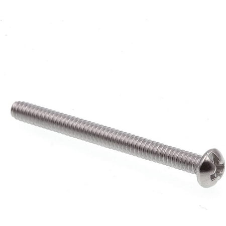 

9003303 Machine Screw Round Head Slotted/Phillips Combo #6-32 X 1-1/2 in Grade 18-8 Stainless Steel Pack of 100