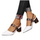 thumbnail image 4 of Amzcrzy Zapatos de mujer,Zapatos de mujer,Zapatillas de mujer, Sandalias planas de mujer, sandalias de playa para mujer, zapatillas casuales antideslizantes de verano Sandalias Mujer Zapatillas De Ca, 4 of 5