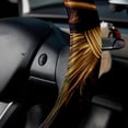 thumbnail image 5 of Halloween Broom 14.5 Inch Printing PVC Leather Auto Accessories Steering Wheel Covers Car Wheel Covers Steering Wheel Cover, 5 of 6