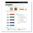 thumbnail image 2 of ES Robbins 132775 66 in. x 60 in. EverLife Workstation Chair Mat With Lip for Hard Floors - Clear, 2 of 2