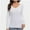 White, variant on Long Sleeve Shirts for Women Sexy V Neck Tops Fitted Tight T Shirts Basic Tee