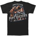 thumbnail image 2 of Erazor Bits AW102S American Pipe Fitter Mens T-Shirt - Black, Small, 2 of 2