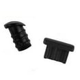 thumbnail image 4 of 25 Pcs Anti Dust Black Soft Plastic Dock Cover Micro USB Port Dustproof Cover, 4 of 4