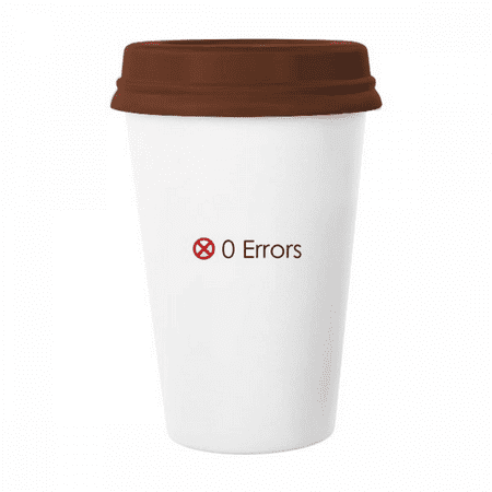 

Programmer Program Interface No Errors Mug Coffee Drinking Glass Pottery Cerac Cup Lid