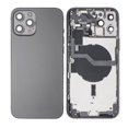 thumbnail image 1 of Boîtier Arrière de Remplacement avec Petits Composants Pré-Installés Compatible pour iPhone 12 Pro Max (Prise OEM Utilisée : Grade A) (Graphite), 1 of 1