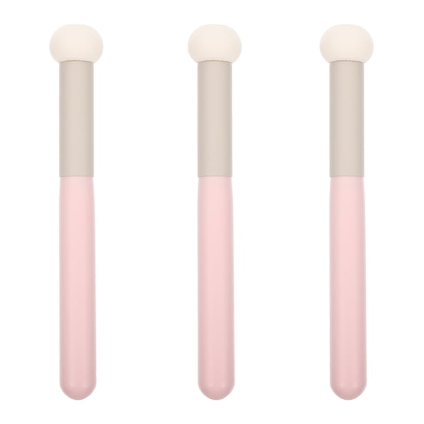 3 pinceles de maquillaje de esponja, pinceles correctores portátiles, esponjas de maquillaje para mujeres
