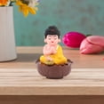 thumbnail image 4 of Singing Buddha Statue, Dynamic Nodding Buddha Decor 6 Songs  for Decoration, 4 of 8