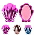 thumbnail image 3 of Christmas Hair Comb Plastic Creative Portable Cushion Comb Detangling Comb, 3 of 10