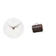 thumbnail image 1 of Reloj de pared decorativo silencioso, organizador redondo de madera, joyero, tablero de fibra de densidad media, ideal para sala de estar, dormitorio,, 1 of 8