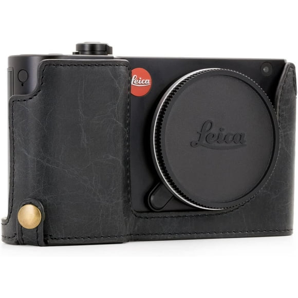 MegaGear Ever Ready Genuine Leather Camera Half Case Compatible with Leica TL2, TL