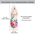 thumbnail image 4 of HELLHERO Standard Size 15x54 Inch Ironing Board Cover Hummingbirds Notes Print Iron Cover for Ironing Board Stain & Scorch Resistant Easy to Install Remove, 4 of 4