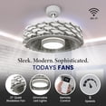 thumbnail image 5 of Todays Fans LUMIO Bladeless Smart Ceiling Fan, 6 Speeds with Dimmable LED Light, 5 of 10