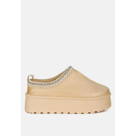 Jesters Embroidered Platform Classic Slip-On