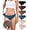Blue Hour, variant on Seamless Thongs for Women No Show Soft Invisible Camel Proof Panties Ice Silk 6 Pack(M,Cold Brew)