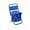 blue, variant on Lightweight Foldable Outdoor Fishing & Hunting Chair - Portable Backpack Stool with Insulated Cooler Bag for Camping Trips,Camouflage