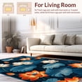 thumbnail image 2 of ODIKA 6x9 Machine Washable Non-Slip Area Rug, Oriental High Traffic Rug, Blue, 10356, 2 of 7