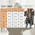 thumbnail image 3 of TEMOFON Long Sleeve Tops for Women Flannel Plaid Blouses Casual Long Sleeves Collared Button Down Shirts for Ladies with Pocket Size L, 3 of 5