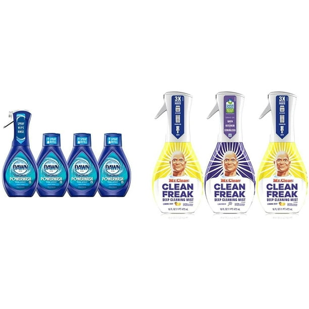 Dawn Mr Clean & Dawn Deep Cleaning Spray Kit Mr Clean Clean Freak