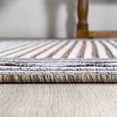 thumbnail image 5 of JONATHAN Y HAWAII 2 x 8 Runner Rug, Sebastian Diamond Border - Brown/Ivory, HWC102A-28, 5 of 10