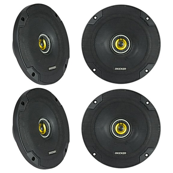 KICKER (4) 46CSC54 CSC5 5.25" 5-1/4" 225W 4-Ohm Car Audio Coaxial Speakers