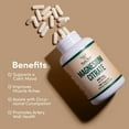 thumbnail image 5 of Magnesium Citrate Capsules 400mg, 180 Capsules (Citrato de Magnesio) 800mg Servings, No Fillers, Vegan Safe, Manufactured in The USA by Double Wood Supplements, 5 of 5