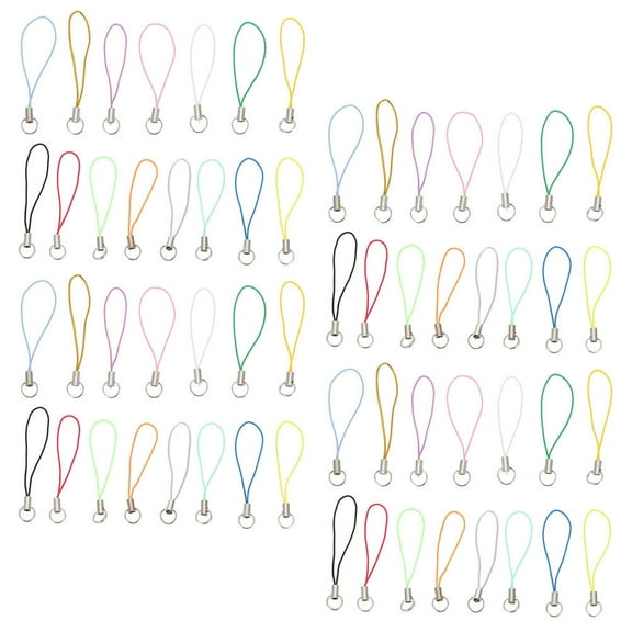 OFFIGAM 200pcs Mixed Color Phone Strap Cellphone Rope Keychain Hanging Rope For Easy Access And Diy Mobile Accessories
