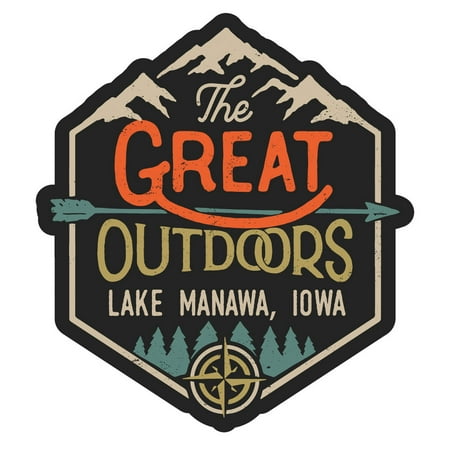 

Lake Keomah Iowa The Great Outdoors Design 2-Inch Fridge Magnet