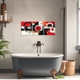 thumbnail image 3 of ZHONGYUTONG Abstract Canvas Wall Art 3 Pieces Black and White Pictures Contemporary Minimalist Print Modern Geometric Line Artwork for Living Room Decor Framed (11.00" x 14.00" x 3PCS), 3 of 5