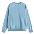 thumbnail image 5 of Women's Round Neck Print Comfortable Long Sleeve Hoodie Top For Daily Casual, 5 of 9