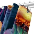thumbnail image 5 of Jellyfish Waterproof Printed Shower Curtain Set with Hooks for Bathroom Decoration, 5 of 5