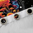thumbnail image 4 of Homewish Botanical Mushroom Blackout Curtains Set of 2 (52x84 Each) for Teenagers,Bohemian Starry Sky Window Curtains,Exotic Style Curtains and Drapes,Breathable Home Decor, 4 of 6