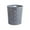 Gray, variant on Hauiodp Large Storage Basket, Round Plastic Laundry Baskets, Tall Plastic Clothes Hamper with Cutout Handles, Daily Use Inside or Outside of The Home