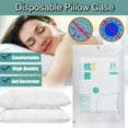 thumbnail image 2 of Vacuum Disposable Pillow Case - Travel Hotel Supplies, Cotton and PE, Small Size, Easy to Carry, 2 of 8