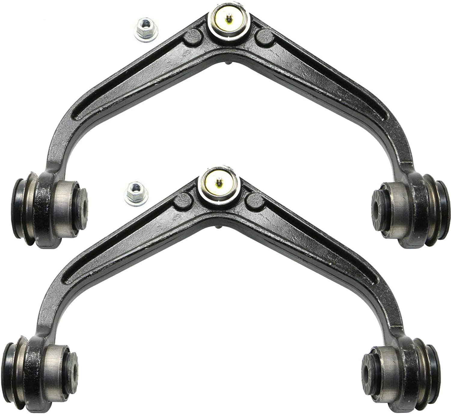 Detroit Axle - Front 11pc Suspension Kit for 2011-2019 Chevy Silverado GMC Sierra 2500HD 3500HD, 2 Upper Control Arms 2 Lower Ball Joints 2 Sway Bars 4 Outer and Inner Tie Rods 1 Idler Arm Replacement