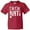 Red, variant on Inktastic Cincinnati, Ohio Distressed Font Youth T-Shirt