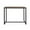 Teak Finish + Black, variant on Christopher Knight Home Frieda Outdoor Modern Industrial Acacia Wood Bar Table, Teak Finish Black