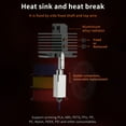 thumbnail image 2 of Upgraded Hotend Kit with Plated Copper Heater Block Heatbreak High Temperature 300℃ with 1 Extra, 2 of 8