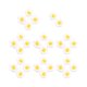 thumbnail image 4 of Parche de flores 30 Uds Macarena Parches Bordados Blanco, 4 of 8